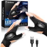 Hinshark Gifts for Men, LED Gloves 