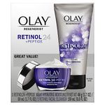 Olay Retinol 24 + Peptide, Duo Pack, Cleanser 150 mL, Moisturizer 50 mL