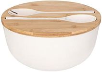 Bamboo Fiber Salad Bowl with Server