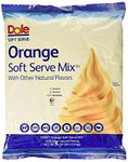 Spoonz Soft Serve - Orange Dole, 4.40 Pound Bag With Fog Wipe