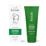 Foxtale Refreshing Face Wash for Deep Cleansing with Niacinamide, Hydrates & Brightens, Non-Drying Cleanser for Glowing Skin, Men & Women, For All Skin Types - 100 ml