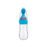 Fisher-Price Squeezy Silicone Food Feeder, Blue, 125ml