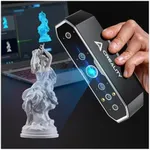 Creality 3D Scanner CR-Scan Otter for 3D Printing, Handheld Scanner with 0.02mm Accuracy, Anti-Shake Tracking, 24-Bit Full-Color 4-Lens Scanning, Scan Black/Metal Without Spraying for Windows macOS