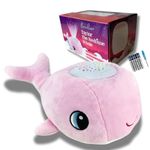 Cacchino's Baby Sleep Aid with Cry Sensor, Musical Night Light Star Projector and Sound Machine has Nursery Rhymes and Soothing Sounds Inc. White Noise. A Super Soft Plush Whale is an Ideal Gift.