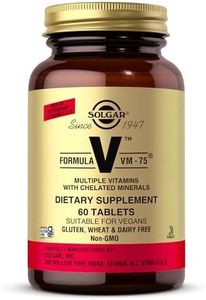 Solgar Formula VM-75 Tablets - Pack of 60-28 Active Ingredients and 13 Essential Nutrients - for Complete Wellbeing - Vegan and Gluten Free