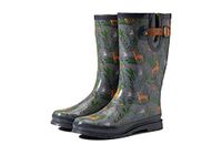 Western Chief Women's Tall Waterproof Rain Boot Outdoor Garden Shoes, Oh Deer, 9