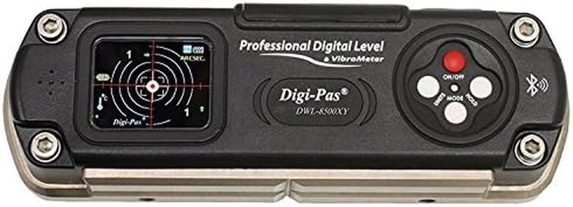 Digi-Pas 2-AXIS ULTRA-Precision Digital Level 1-acrsec (0.005mm/M), Inclinometer, DWL8500XY + PRO Software (NIST-Traceable)