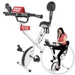 Fitdesk 3.0 Desk Exercise Bike - White, Medium