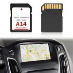 2023 Latest Version Navigation A14 Sd Card - Car GPS Navigation USA/Canada Maps - Compatible with Ford/Lincoln F-150 Super Duty Edge Escape Expedition Explorer Focus MKC 2013-2016 - GM5T-19H449-AH