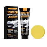 HOMLY Car Scratch Removal, Car Scratch Remover Paste, Scratch Remover Wax, Paint Scratch Removal, Dent Remover, Rubbing Polish