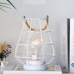 JHY Design 26.5cm Cage Bulb Lantern