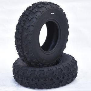 Set of 2, 23x7-10 All Terrain Front Tires ATV UTV Sport Tires, 6 PR Tubeless