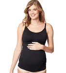 Cake Lingerie Shaping Women's Cinder Toffee Nursing Tank,Black,Small