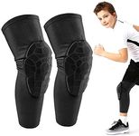 AceList Kids/Youth 6-12 Years Sports Honeycomb Compression Knee Pad Elbow Pads Guards Protective Gear for Basketball, Baseball, Football, Volleyball, Wrestling, Cycling.