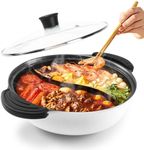 Hot Pot with Divider for Induction 