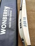 Wonberry 42mm aprx Monster Profile Big Edge English Willow Cricket Bat Full SH