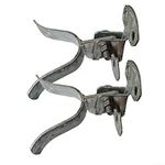 Heavy duty and Rust resistant Fork Latch for Galvanized Chain Link Gates