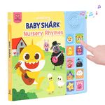 Pinkfong Baby Shark Nursery Rhymes 10 Button Sound Book, Baby Shark Children's Early Learning Books, Interactive Learning Books for Toddlers, Learning & Education Toys, Baby Shark Gifts for Kids