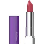 Maybelline Color Sensational Lipstick, Lip Makeup, Cream Finish, Hydrating Lipstick, Nude, Pink, Red, Plum Lip Color, Plum Perfect, 0.15 oz; (Packaging May Vary)