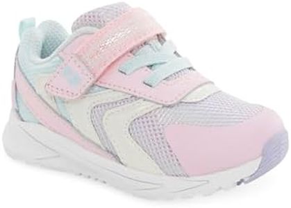 Stride Rite Girl's M2p Bolt Athletic Sneaker, Periwinkle, 9.5 Toddler