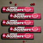 5 x 45g Halls Soothers Cherry Flavour Sweets with Liquid Centres (Total 225g)