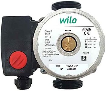 Wilo RS 25/6 3P, highly efficient heating pump, wet running circulation pump, length 130 mm, G 1 1/2