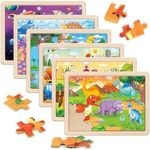 SYNARRY Wooden Puzzles for Kids Age