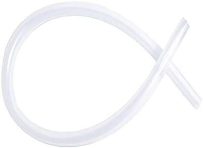 Eoiips 1/4" ID x 3/8" OD Silicone Tubing, Food Grade High Temp Tube Hose for Home Brewing, Beer Line, Kegerator, Wine Making Air Line by Proper Pour (10Ft)