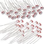 Scriptronics Light Dependent Resistor LDR 5MM Photoresistor Photoconductive Resistance Assortment Kit Compatible for Arduino (Pack of 100)