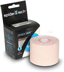 SpiderTech Gentle-Therapeutic Kinesiology Tape Roll for Hyper Sensitive and Radiated Skin 2x16.4'50mmx5m