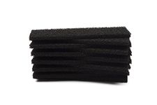 LTWHOME Carbon Foam Filters Fit For Fluval U3 Filter (Pack of 12)