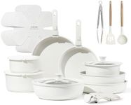 CAROTE 25pcs Detachable Handle Pots