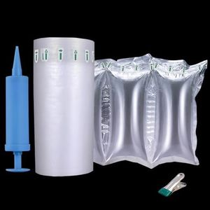 200 Count Packing Air Pillows for Shipping Supplies Box Filler Alternative to Packing Peanuts for Size 3.54" x 7.87"，Suitable for small transport companies