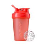 BlenderBottle C01622 Plastic Classic Loop Top Shaker Bottle, 590 ml (Coral)