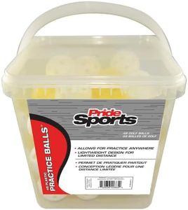 PrideSports Plastic Bucket 48ct Balls