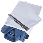 Metronic Poly Mailers 12X15.5 200 Pack, Strong Adhesive Shipping Bags for Clothing, Waterproof and Tear-Proof Shipping Envelopes, Packaging Bags Mailers Poly Bags for Shipping in White