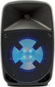 ION iPA113 Pro Glow 8 Compact Bluetooth PA Speaker System 150-Watt (Black)