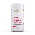 3 Pack Vita World Myo Inositol 1000mg 3 x 120 Capsules Made in Germany