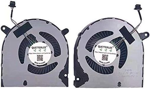 QUETTERLEE Replacement New Laptop CPU GPU Cooling Fan for DELL 2019 G3 3590 G3-3590 2020 G3-3500 G3 15 3500 Series 04NYWG 0160GM EG75070S1-1C060-S9A EG75070S1-1C070-S9A FLLK FLLJ Fan
