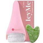 BAIMEI Ice Roller and Gua Sha for Face and Eyes, Self Care Gifts for Women Cold Face Roller Reduces Puffiness and Tightens Pore