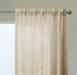 Sheer Panel With Rod Pockets