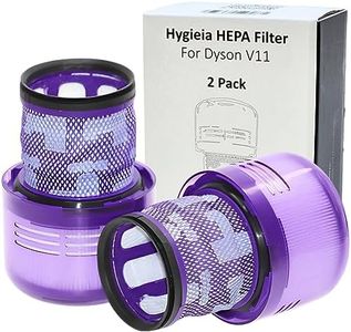 Hygieia (2-Pack) Washable HEPA Filters For Dyson V11 SV14 Absolute, Motorhead & V15 Detect and More Vacuum Cleaners, Replacement Part for Dyson V11 Filter