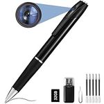 FINSUI Spy Cameras Pen 1080P Hidden Cameras Mini Portable Pocket Cam Covert Camera with 32GB SD Card Secret Camera with Video Recording Photo Taking for Home Business Conference