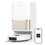 DREAME L50 Ultra Robot Vacuum and Mop with Auto-Empty and Mop Self-Cleaning, Precise Obstacle Avoidance, 19,500Pa Suction, HyperStream Detangling DuoBrush