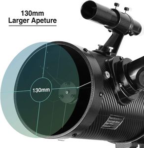 130EQ Newtonian Reflector Telescope – High-Power Astronomy Scope