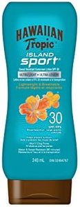 Hawaiian Tropic Island Sport Ultra-light Sport Sunscreen Lotion, SPF 30, Broad Spectrum Protection, 240mL