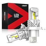 LASFIT H4 LED Bulb, 2024 Upgrade H4