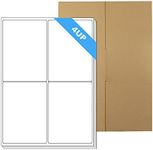 100 Sheets-A4 Format Rectangle Labe