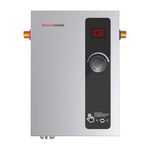 thermomate Electric Tankless Water Heater, 11kW at 240 Volt, On Demand Instant Hot Water Heater, Self Modulating Energy Saving, Save Space, 2.15GPM at 35°F Rise, Side Connections