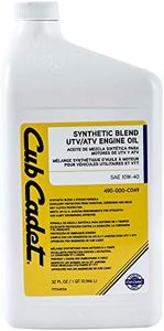CUB CADET 490-000-C049 Cc Utility Veh 10 W 40 Oil